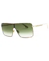 Victoria Beckham Women's Vb238s 58mm Sunglasses In Gold