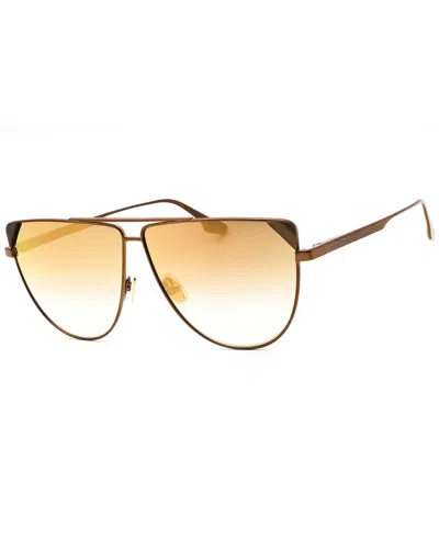 Victoria Beckham Women's Vb239s 63mm Sunglasses In Gold