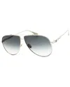 Victoria Beckham Women's Vb248s 60mm Sunglasses In Metallic