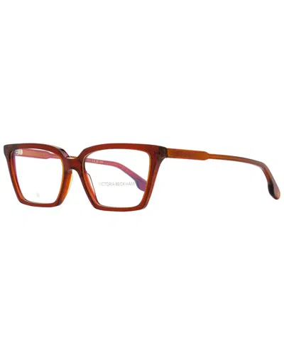 Victoria Beckham Rectangle-frame Glasses In Red