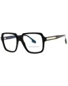 Victoria Beckham Rectangular Mini Eyeglasses In Black