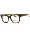 Victoria Beckham Women's Vb2681 50mm Optical Frames In Green