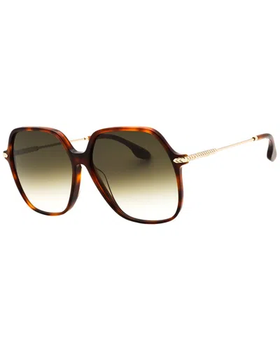 Victoria Beckham Women's Vb631s 60mm Sunglasses In Brown