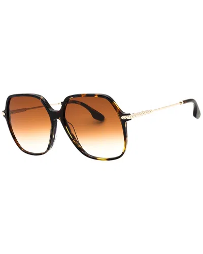 Victoria Beckham Women's Vb631s 60mm Sunglasses In Brown