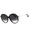 Victoria Beckham Women's Vb632s 58mm Sunglasses In Black