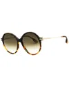 Victoria Beckham Women's Vb632s 58mm Sunglasses In Brown