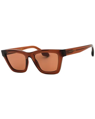 Victoria Beckham Women's Vb656s 52mm Sunglasses In Brown