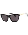 Victoria Beckham Women's Vb663s 57mm Sunglasses In Black