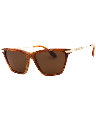 Victoria Beckham Women's Vb663s 57mm Sunglasses In Brown