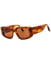 Victoria Beckham Women's Vb670s 54mm Sunglasses In Brown