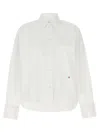 Victoria Beckham White Regular Solid Shirt In White