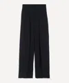 Victoria Beckham Women's Wide Leg Trousers In Black