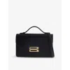 Victoria Beckham Womens Black Dorian Mini Leather Cross-body Bag