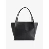 Victoria Beckham Womens Black The Victoria Soft Leather Tote Bag