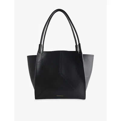 Victoria Beckham Womens Black Victoria Soft Leather Tote Bag