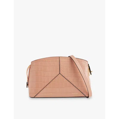 Victoria Beckham Womens Victoria Leather Cross-body Bag Blush Pink