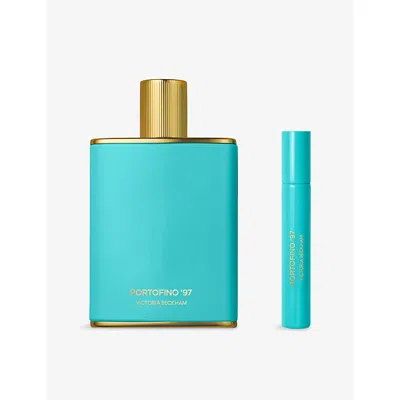 Victoria Beckham Womens Portofino '97 Eau De Parfum Gift Set In Blue
