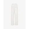Victoria Beckham Wide Leg Pants In White
