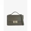 Victoria Beckham Womens Dark Olive Mini Dorian Leather Shoulder Bag In Green