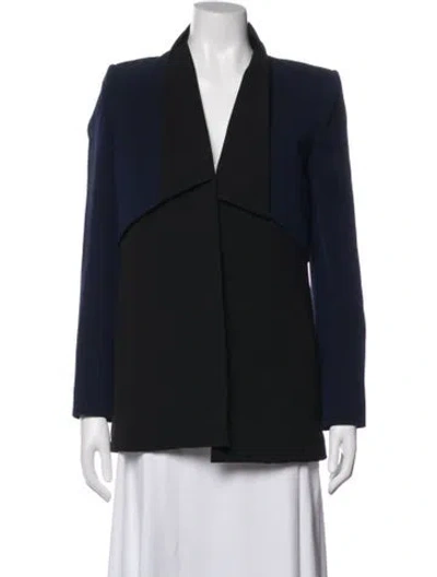 Pre-owned Victoria Beckham Wool Blazer In Black