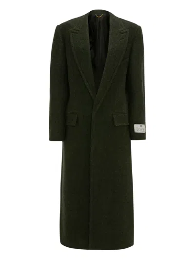 Victoria Beckham Wool Coat In Gray