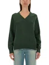 Victoria Beckham Women Wool Jersey. In Green