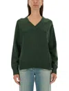 Victoria Beckham Women Wool Jersey. In Green