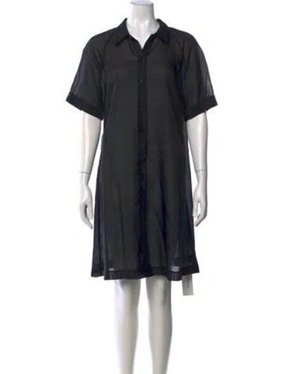 Pre-owned Victoria Beckham Wool Mini Dress W/ Tags In Black