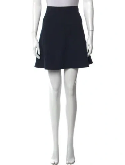 Pre-owned Victoria Beckham Wool Mini Skirt In Multi