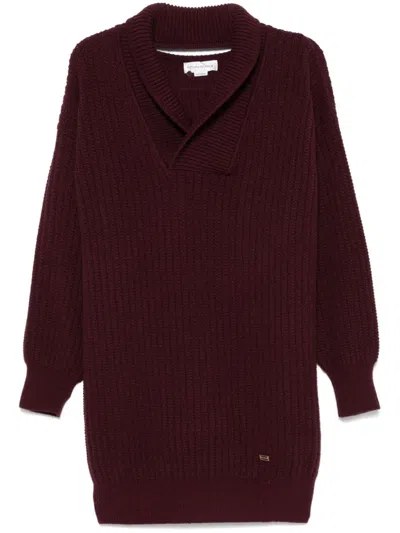 Victoria Beckham Wool Sweater In Red