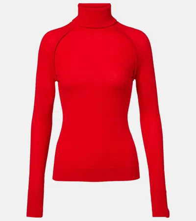 VICTORIA BECKHAM WOOL TURTLENECK SWEATER