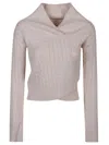 VICTORIA BECKHAM WRAP DETAIL SWEATER