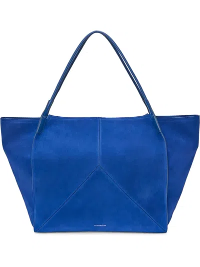 Victoria Beckham Xl Victoria Tote Bag In Blue