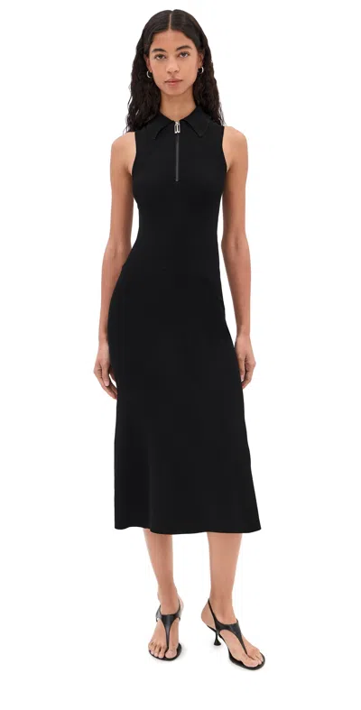 Victoria Beckham Zip Dress Black