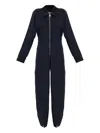 Victoria Beckham Zip-fastening Jumpsuit In Blue