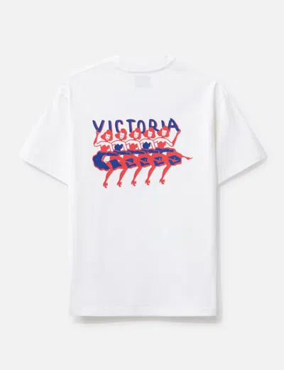 Victoria Cabaret Short Sleeve T-shirt In White