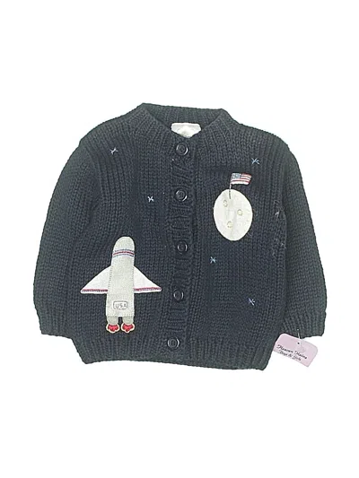 Pre-owned Victoria Babies' Cardigan Sweater In Blue