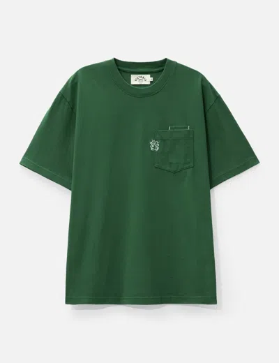 Victoria Double Pocket T-shirt In Green