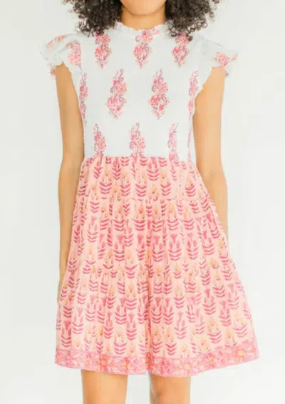 Victoria Dunn Bermuda Dress In Blossom In Pink
