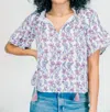 Victoria Dunn Bristol Blouse In Dahlia