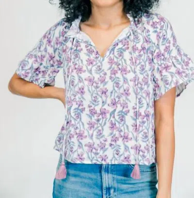 Victoria Dunn Bristol Blouse In Dahlia