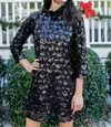Victoria Dunn Holly Dress In Tinsel In Multi