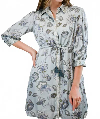 Victoria Dunn Katrina Dress In Blue
