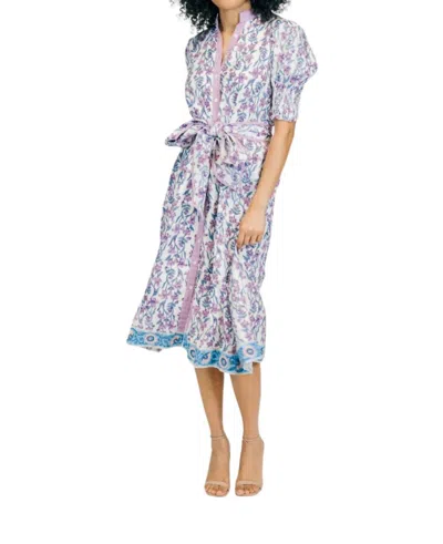 Victoria Dunn Kiawah Dress In Dahlia In Blue