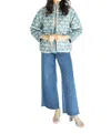 Victoria Dunn Leo Jacket In Bluestone In Blue