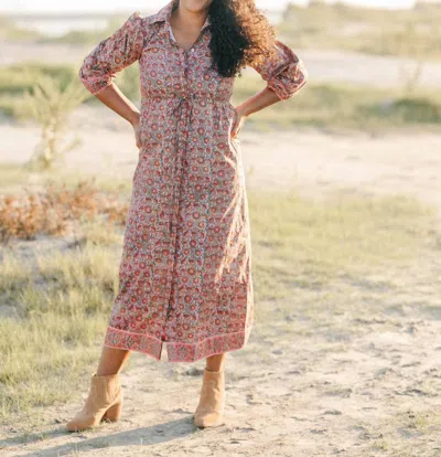 Victoria Dunn Susanna Dress In Hazel In Pink