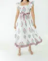 Victoria Dunn Sutton Maxi Dress In White In White