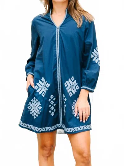 Victoria Dunn Women's Presley Opal Dress In Blue
