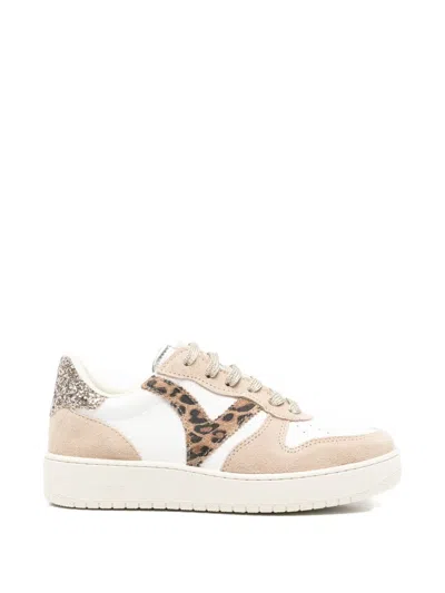 Victoria Glitter-detail Sneakers In Neutral