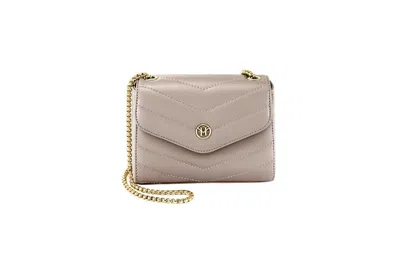 Victoria Hyde London English Lady Bag Single-shoulder/crossbody/handheld Square Bag In Nude